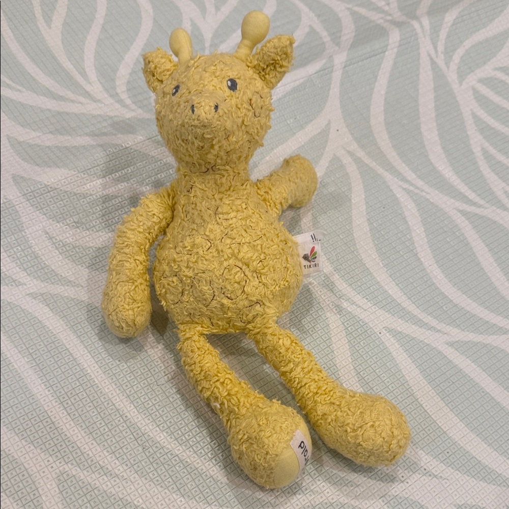 Sunny Yellow Giraffe Plush Toy
